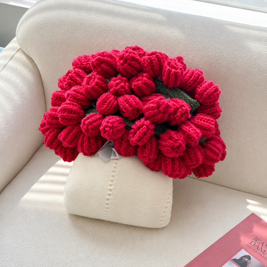 Purl & Posy Bouquet Blanket