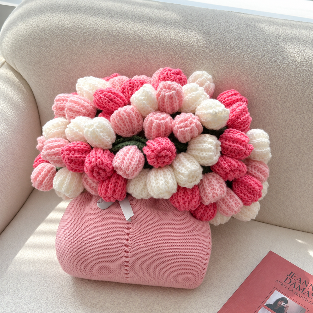 Purl & Posy Bouquet Blanket